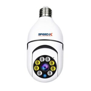 Bulb Camera 1080p Wifi 360 Degree Panoramic Night Vision Two-way Audio Motion Detection With V380pro App