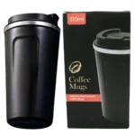 Black 510ML Stainless Steel Vacuum Insulated Thermos Flask Travel Mug with Temperature Display