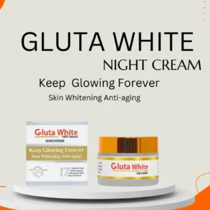Gluta White Day & Night Cream | Whitening Anti-Aging Hydrating 50g Face Care