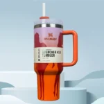 Orange Barbie Stanlay Tumbler | H2.0 Tumbler 1.18L Limited Edition Double Wall Vacuum Insulated