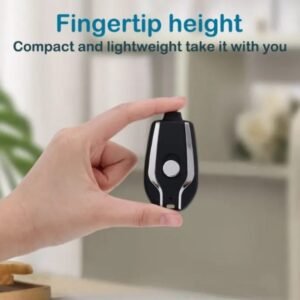Mini Keychain Power Bank | Ultra-Compact 1500mAh | Emergency Charger for Phones & Gadgets