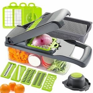 14-in-1 Mandoline Slicer & Vegetable Chopper | Multifunctional Food Cutter & Grater