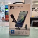 K8 Type-C Wireless Lavalier Microphone | Portable Noise-Cancelling | Mic for Android, Vlogging & Live Streaming